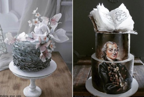 Идеи для декора торта из вафельной бумаги